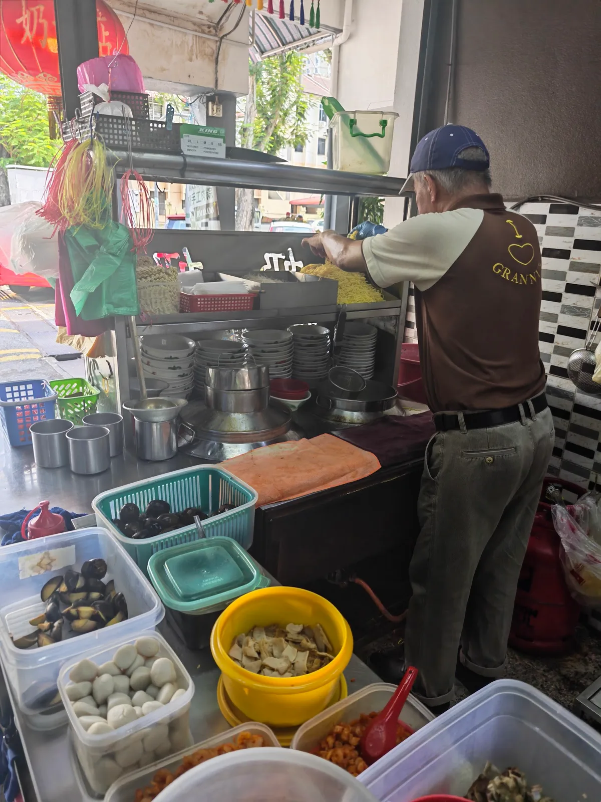 Granny's Hokkien Mee Prawn Mee — signature dish