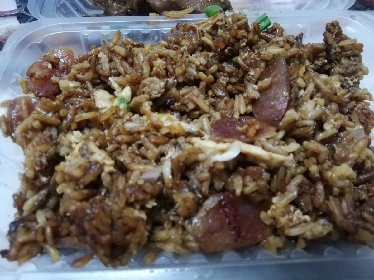 Green Garden YSL Claypot Rice — claypot chicken rice