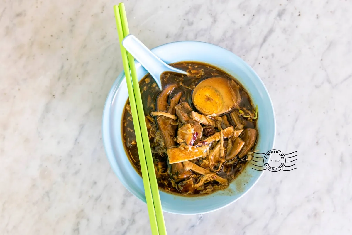 Loh mee close up