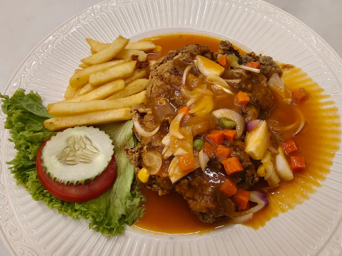 Hainanese chicken chop