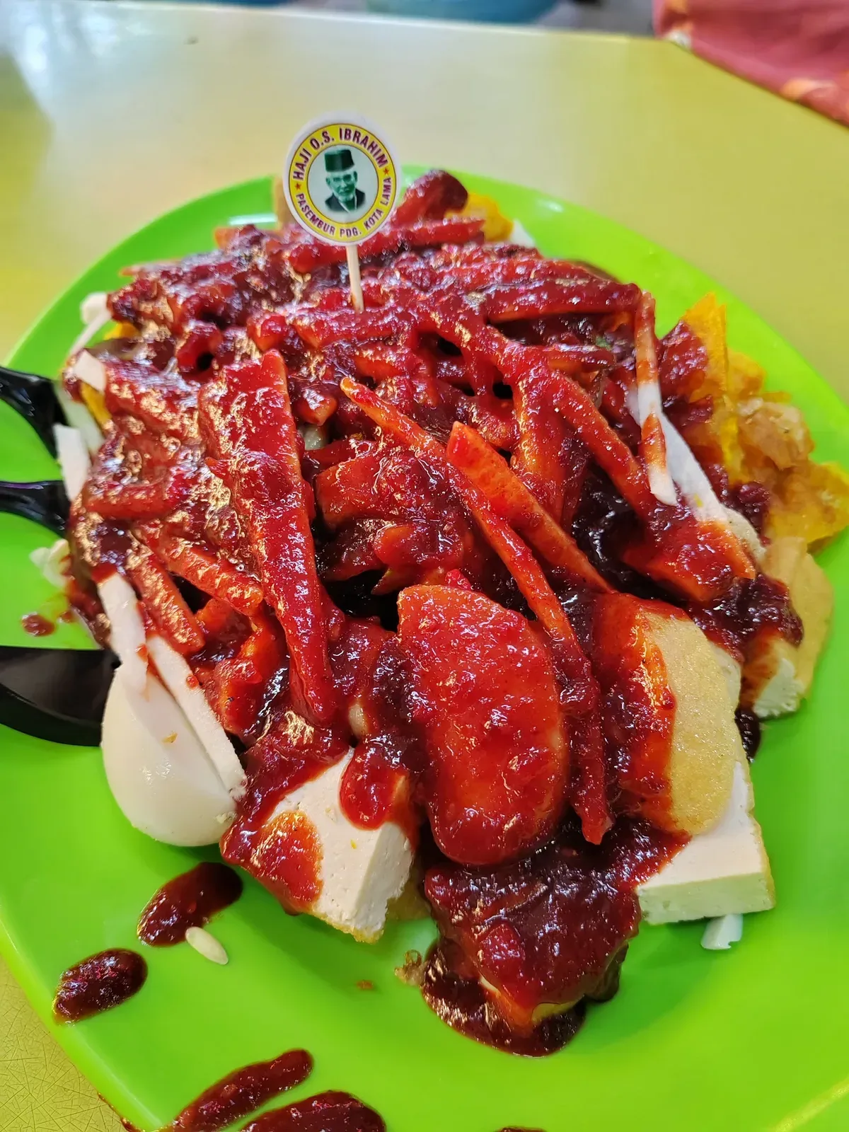 Haji O.S. Ibrahim Pasembur — signature dish