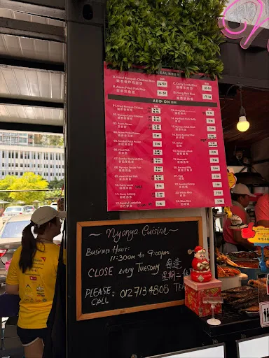 Hamilton Walk Nyonya Food Stall — dish
