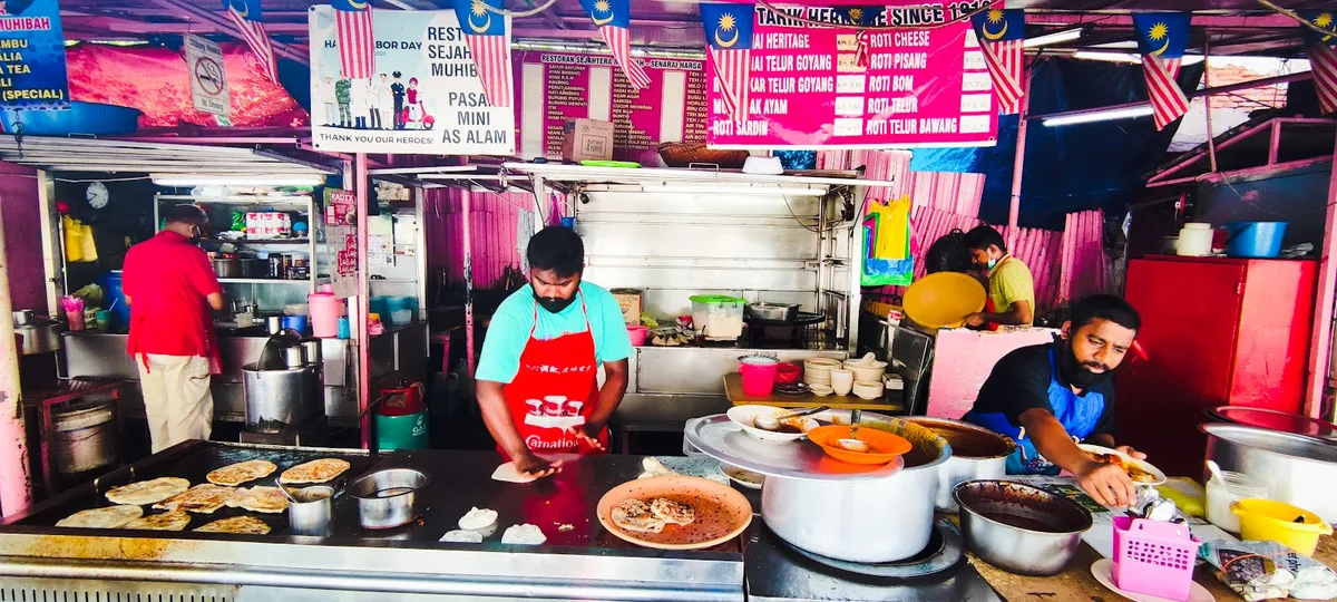 Heritage Teh Tarik & Roti Canai — signature dish