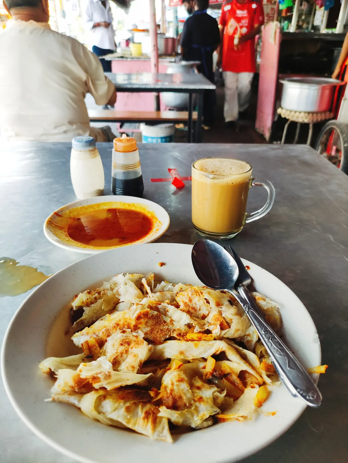 Heritage Teh Tarik & Roti Canai — signature dish
