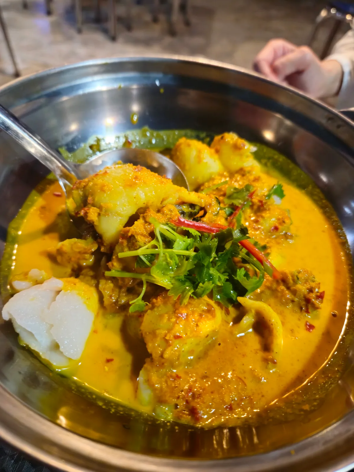 Curry fish