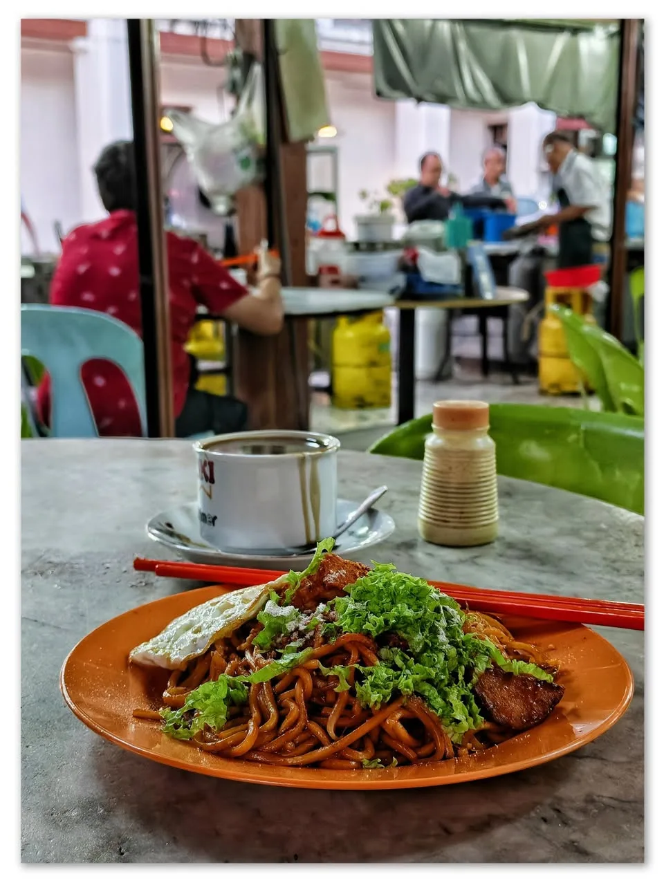 Hock Poh Lye Cafe Char Koay Teow — mee-goreng