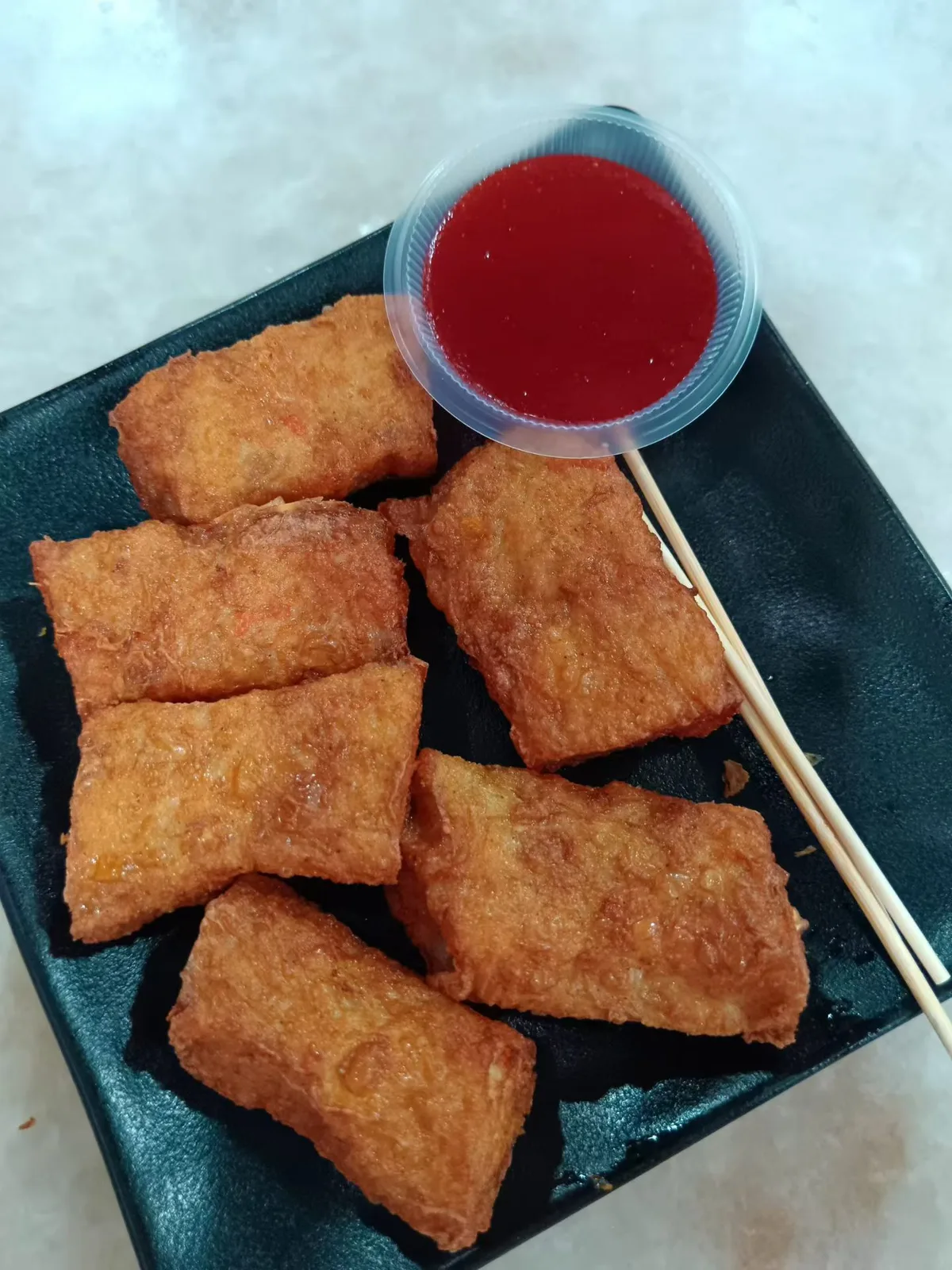 Fried prawn rolls