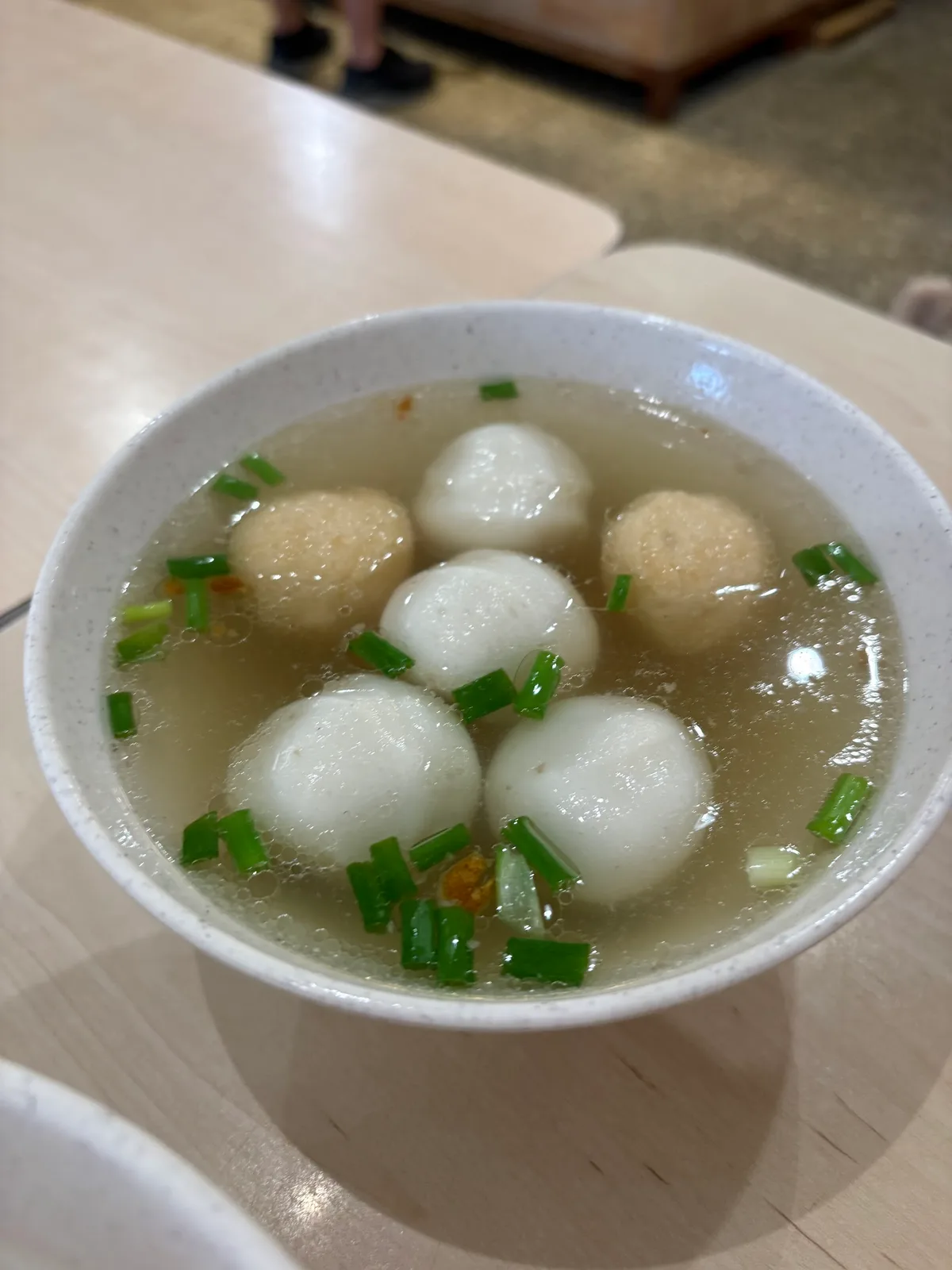 Fishball soup