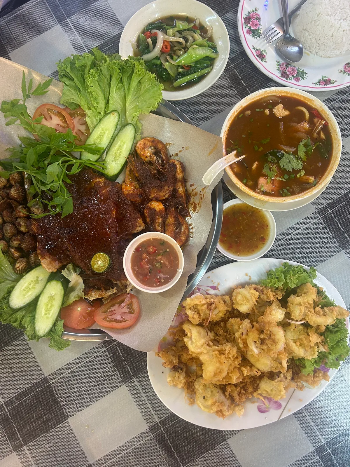 Ikan Bakar Abah — signature dish