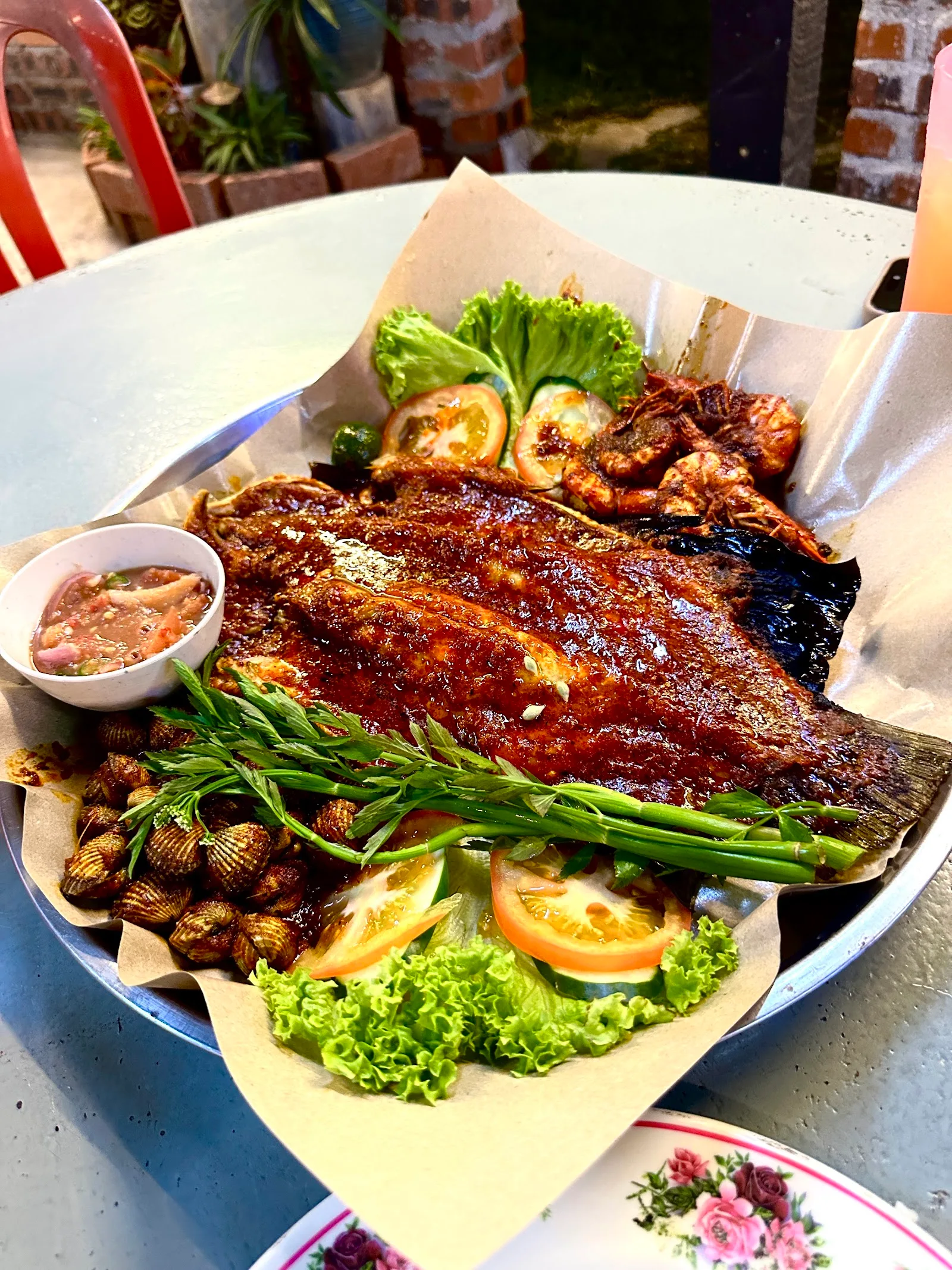 Ikan Bakar Abah — dish