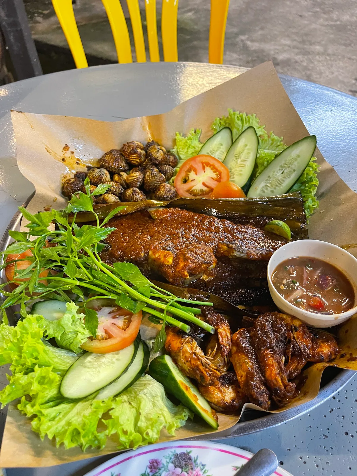 Ikan Bakar Abah — signature dish