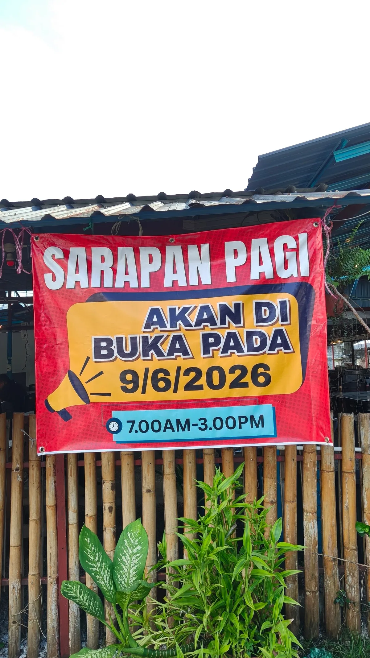 Ikan Bakor D' Sungei — signage