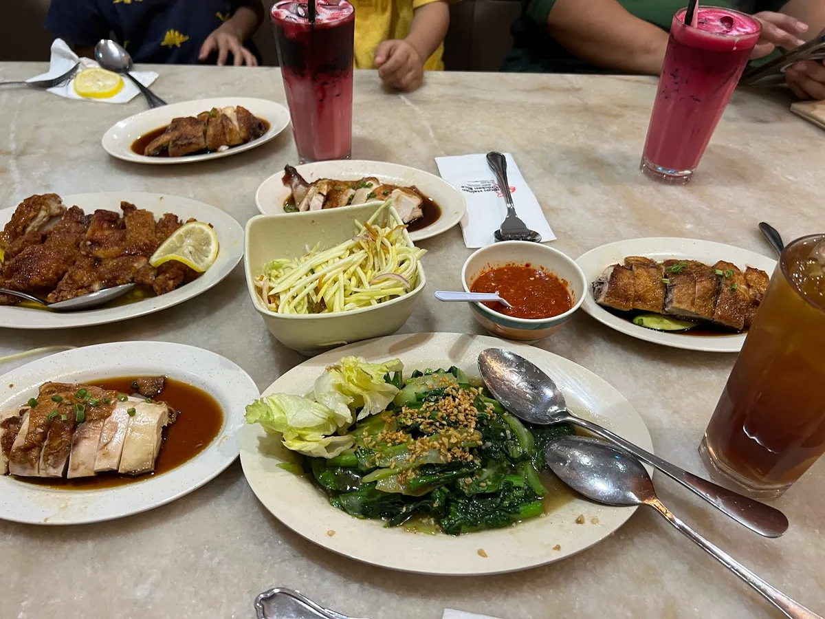 Ipoh Hainan Chicken Rice — signature dish
