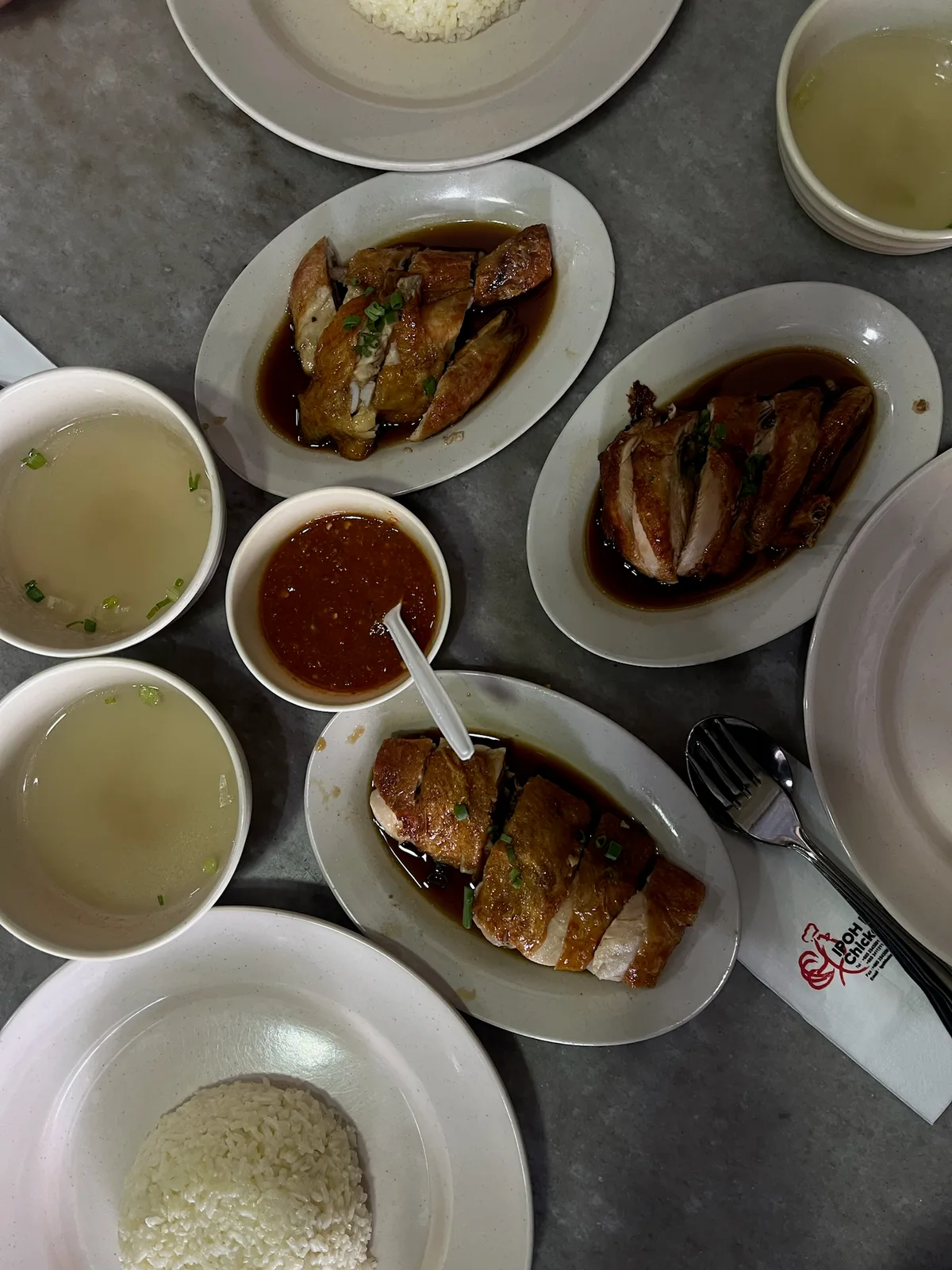 Ipoh Hainan Chicken Rice — signature dish