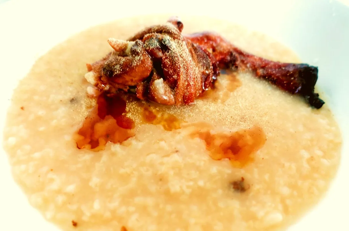 Duck porridge