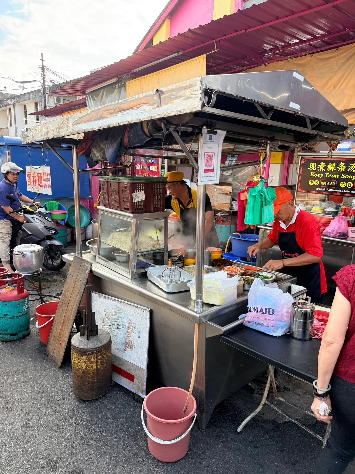 Jelutong Street Market Char Koay Kak — signature dish