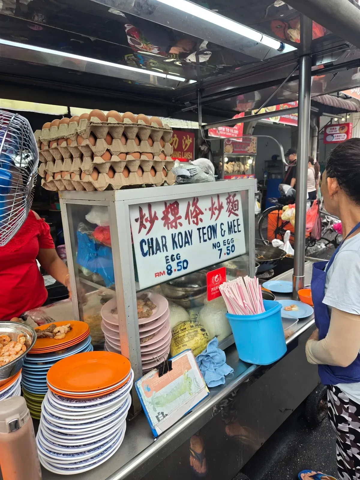 Penang Road Famous Jin Kor Char Kuey Teow — interior