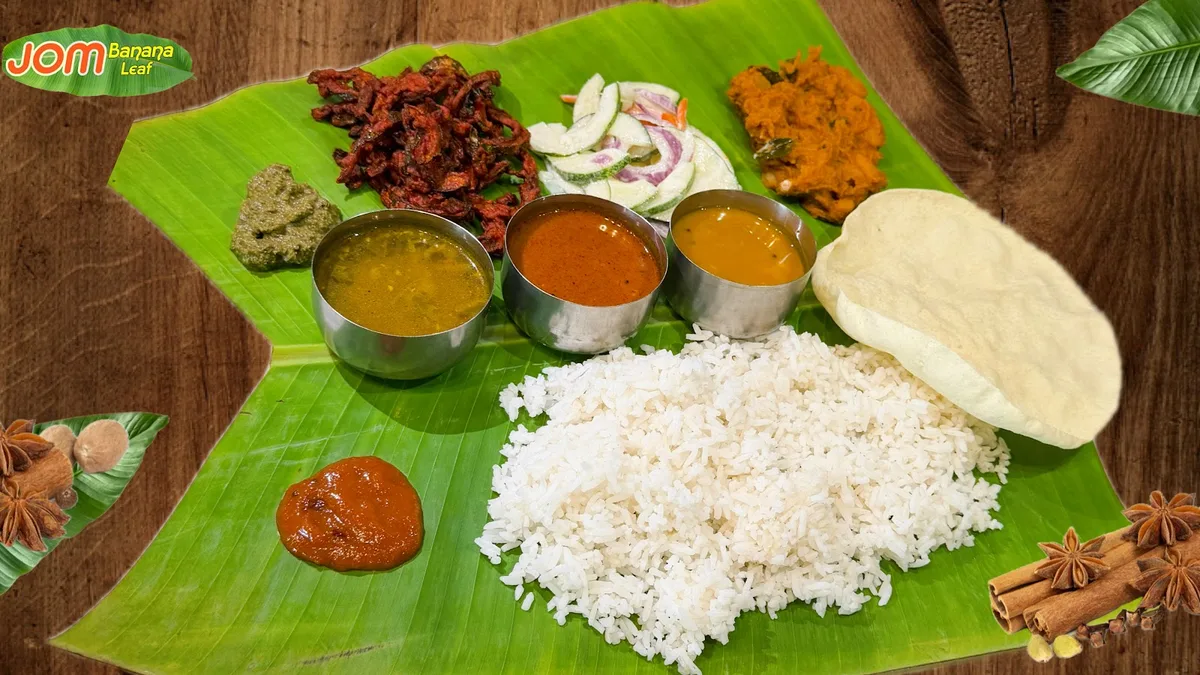 Jom Banana Leaf *Halal Certified* — signature dish