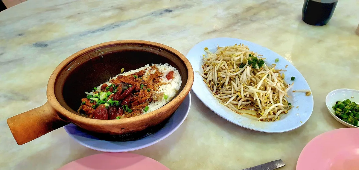 K10 Claypot Chicken Rice — signature dish