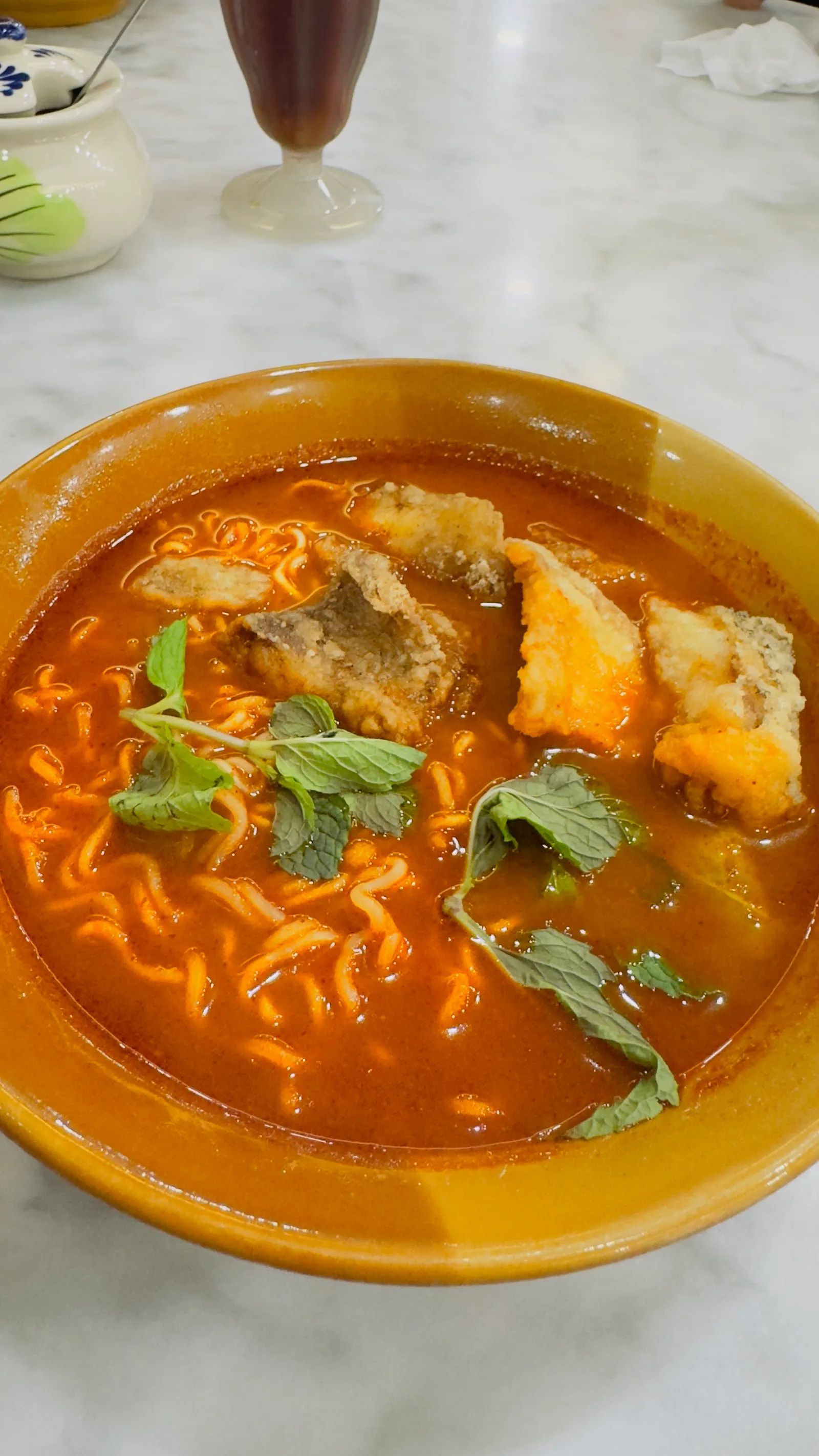 Ka Bee Tom Yam — dish