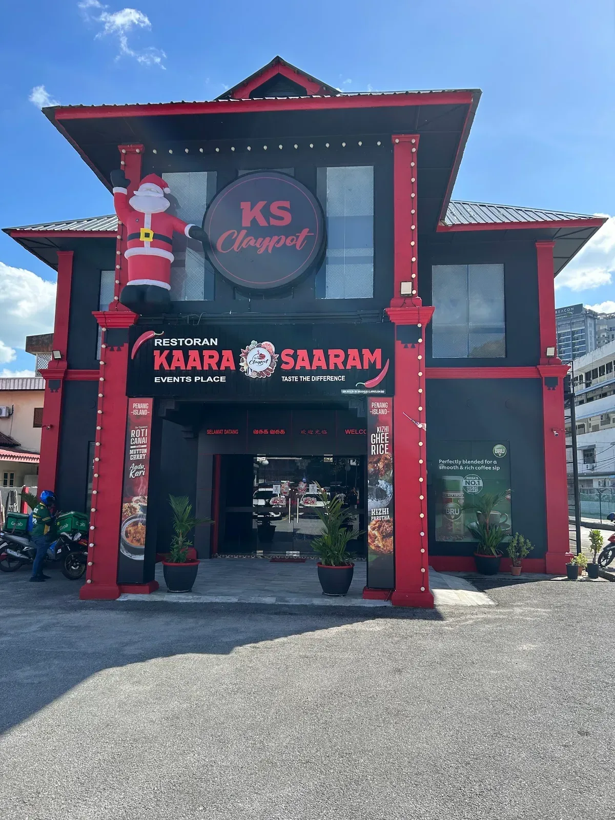 Kaara Saaram Claypot Indian Restaurant Penang Georgetown — storefront