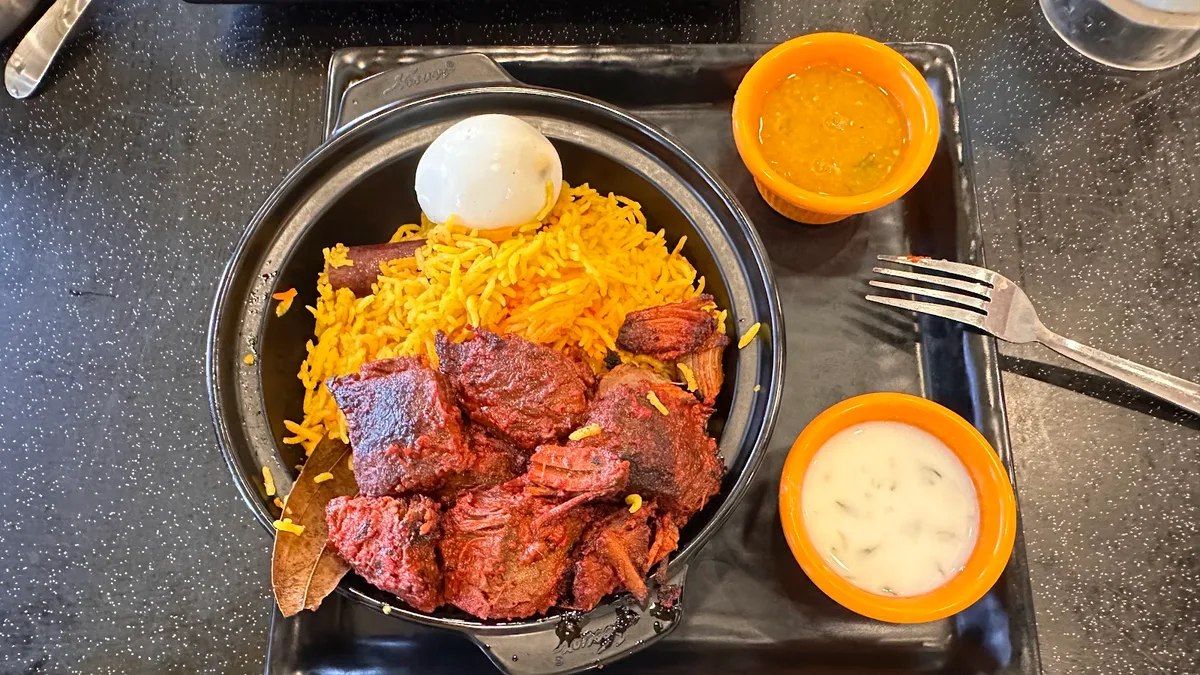 Mutton biryani