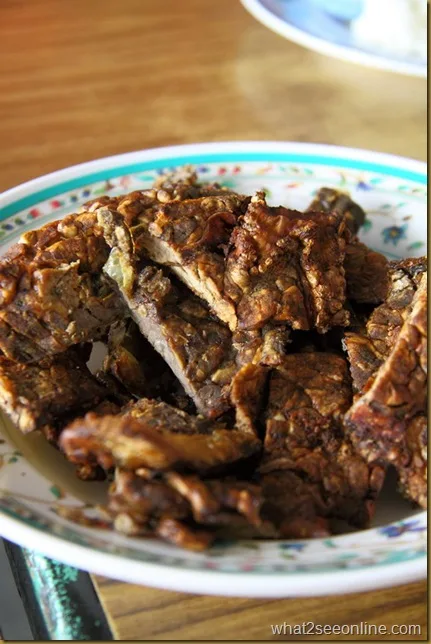 Beef rendang