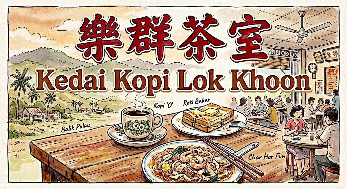 Kedai Kopi Lok Khoon — signature dish
