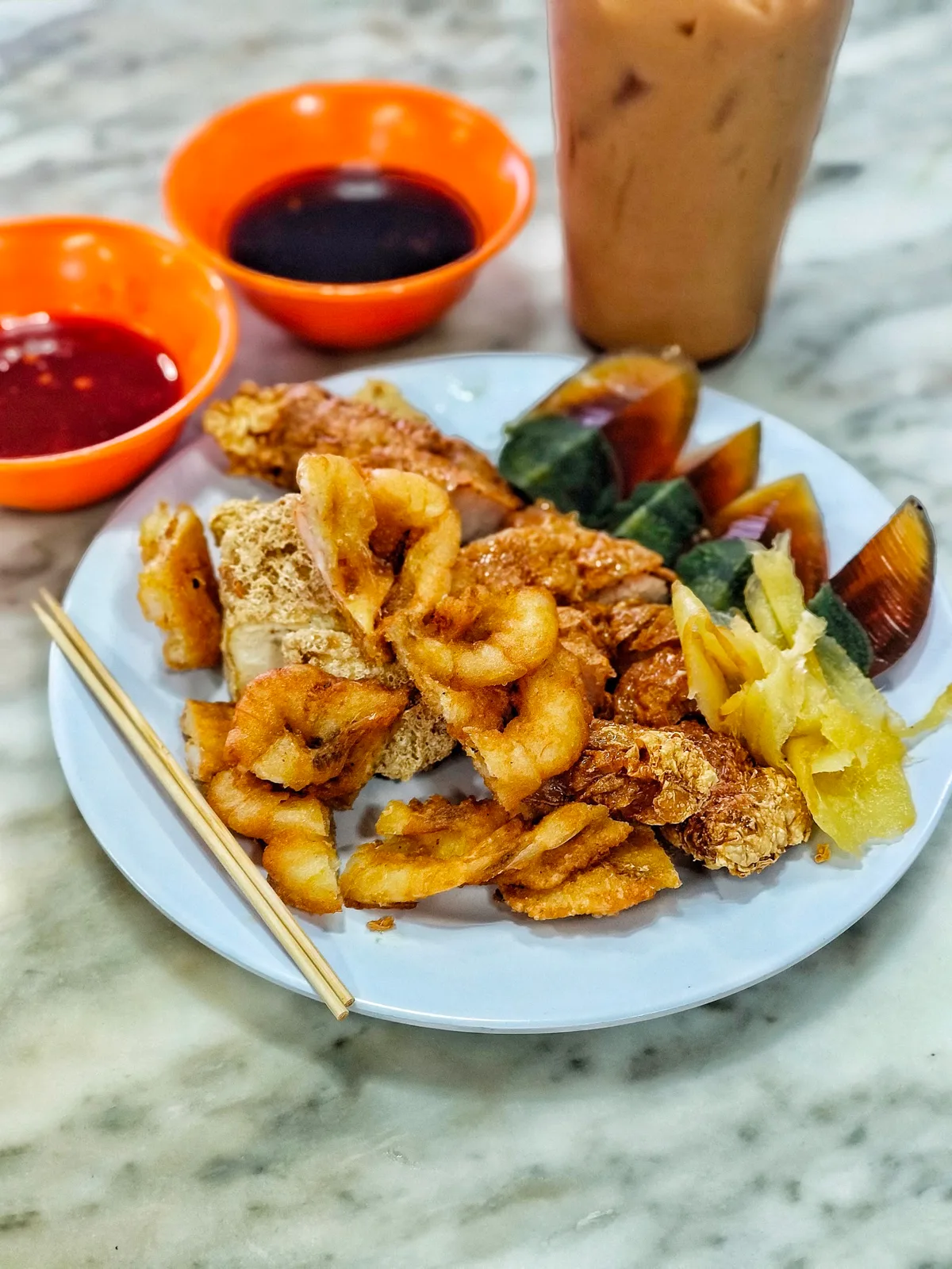 Loh bak platter