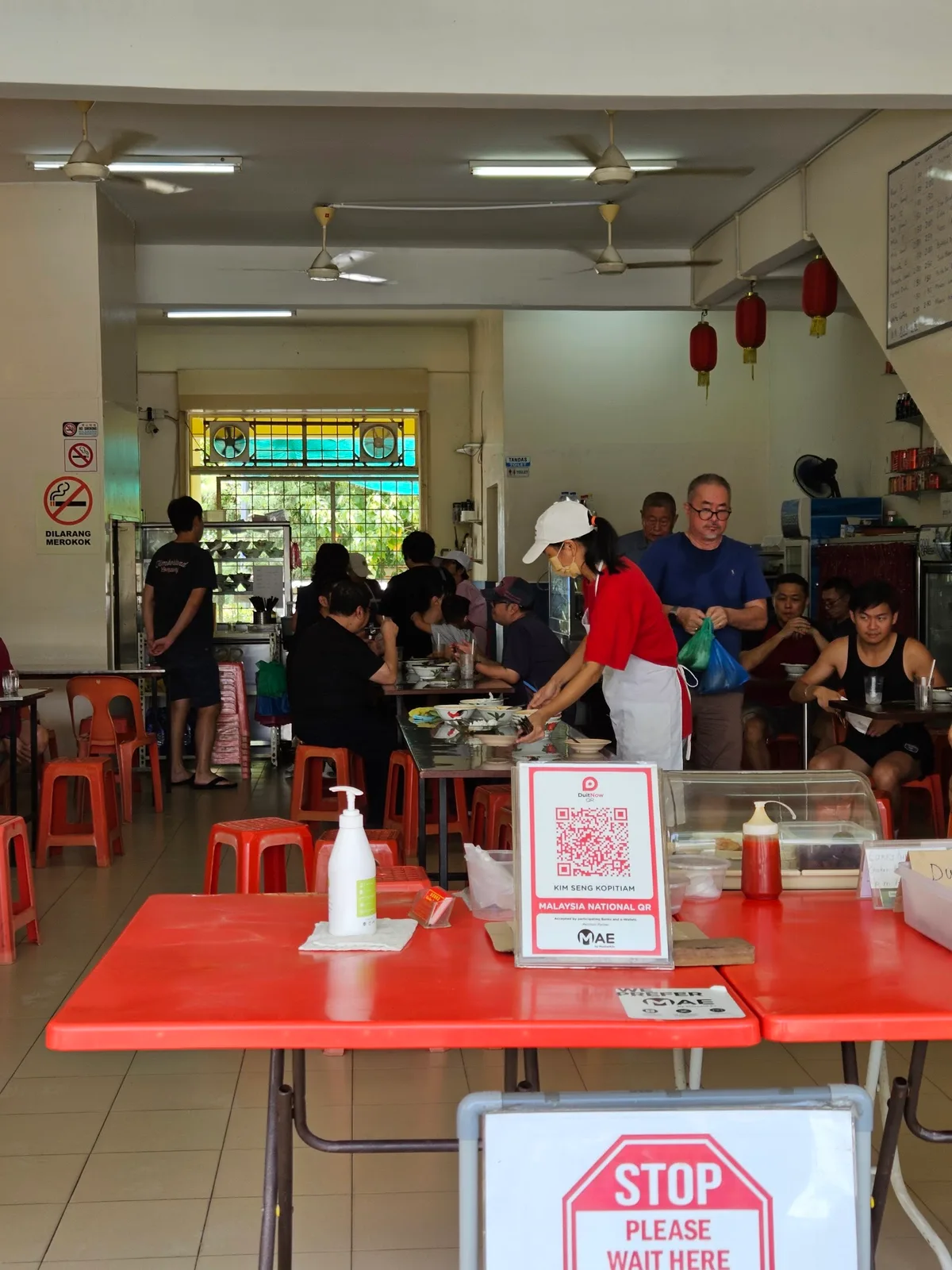 Inside the kopitiam