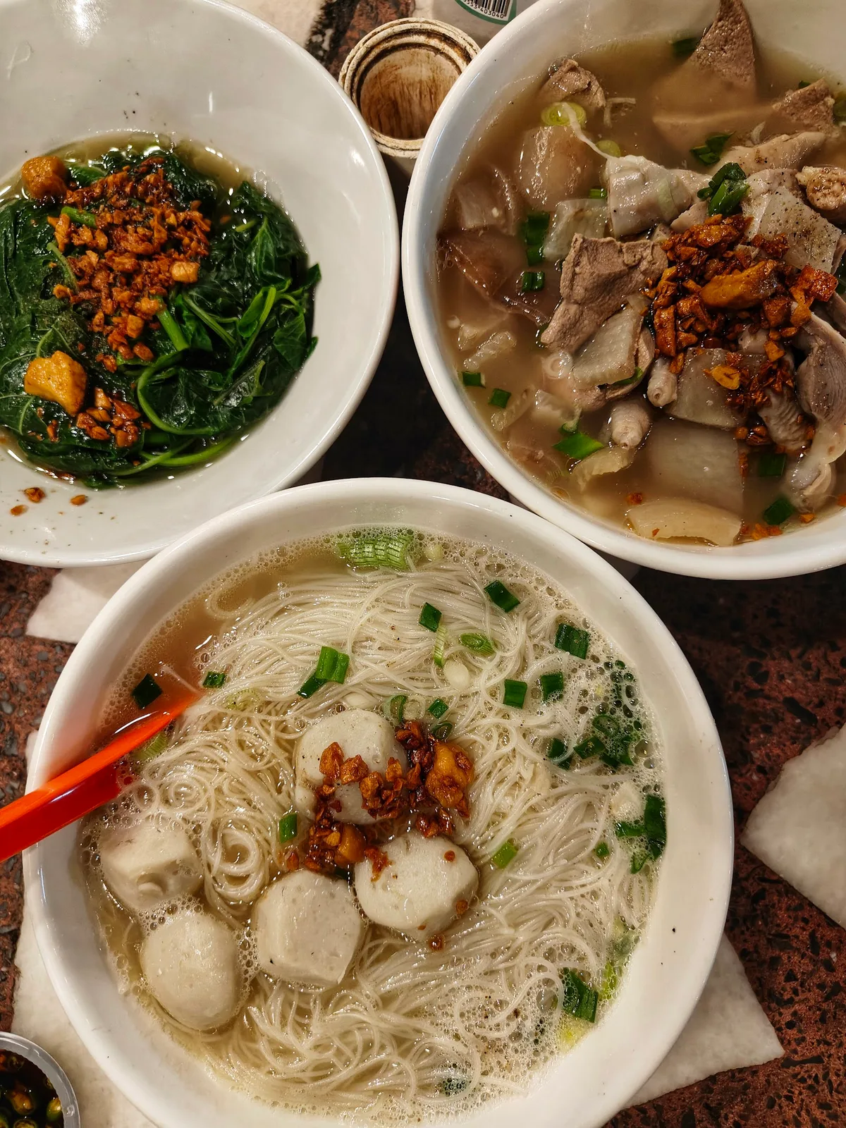 Ko Cha Bi Koay Teow Th'ng — signature dish