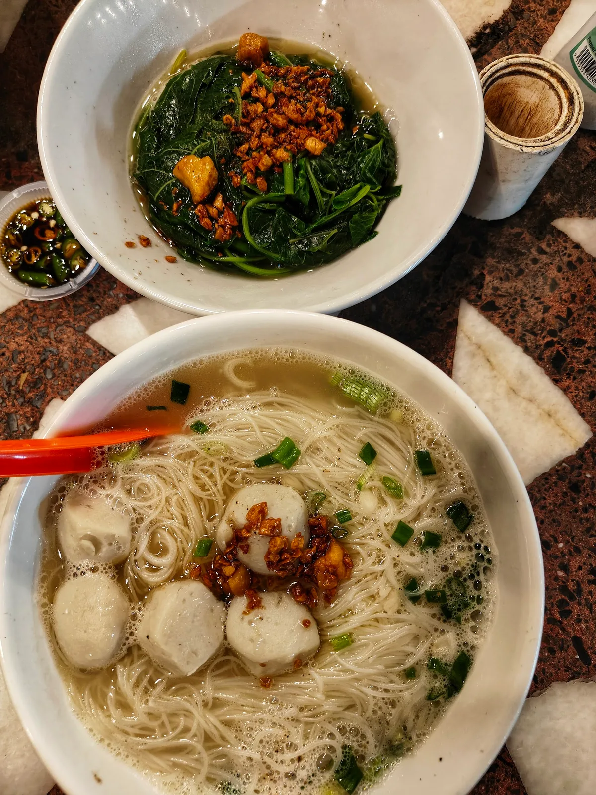 Ko Cha Bi Koay Teow Th'ng — signature dish