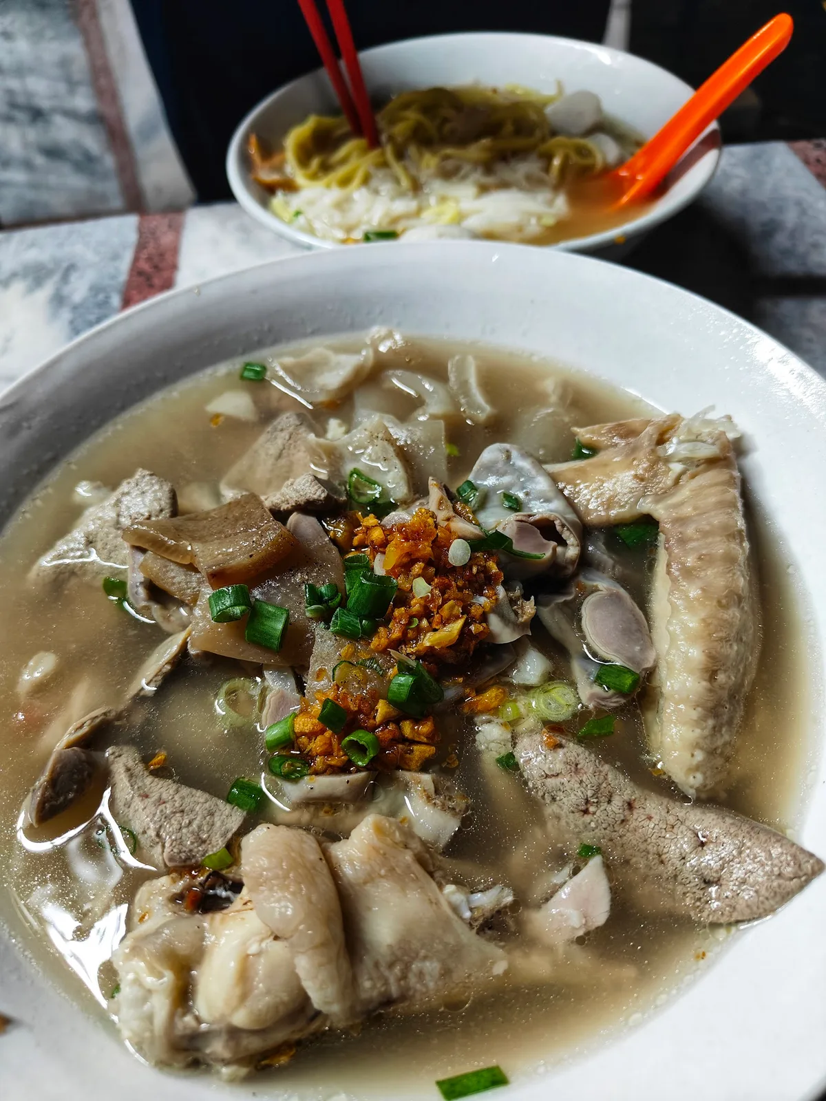 Ko Cha Bi Koay Teow Th'ng — signature dish
