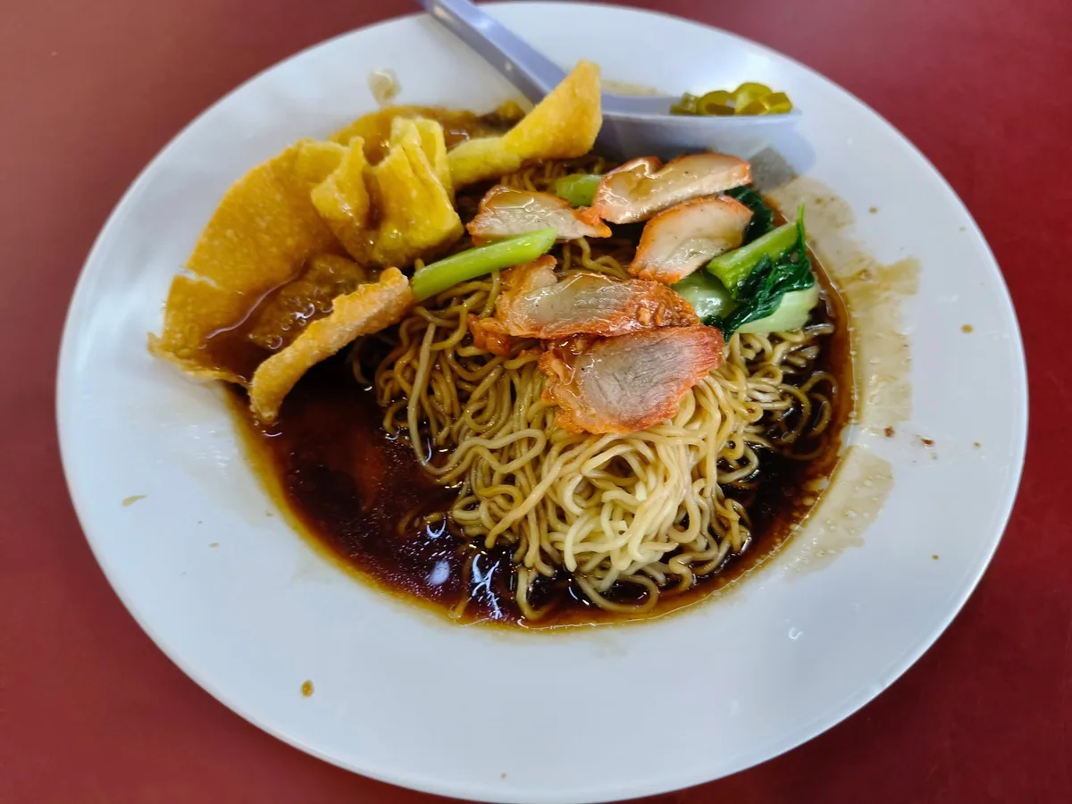 BBQ pork wantan mee
