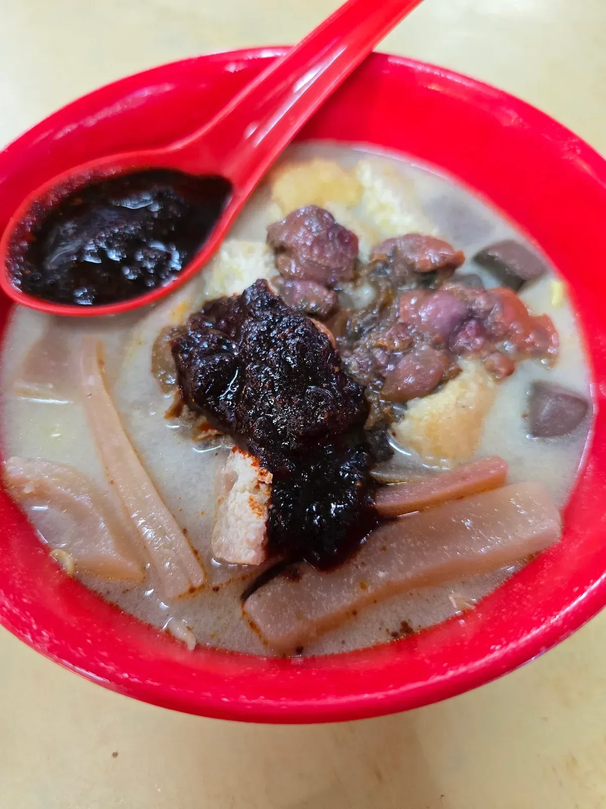 Kuantan Road Curry Mee @ Shark — signature dish