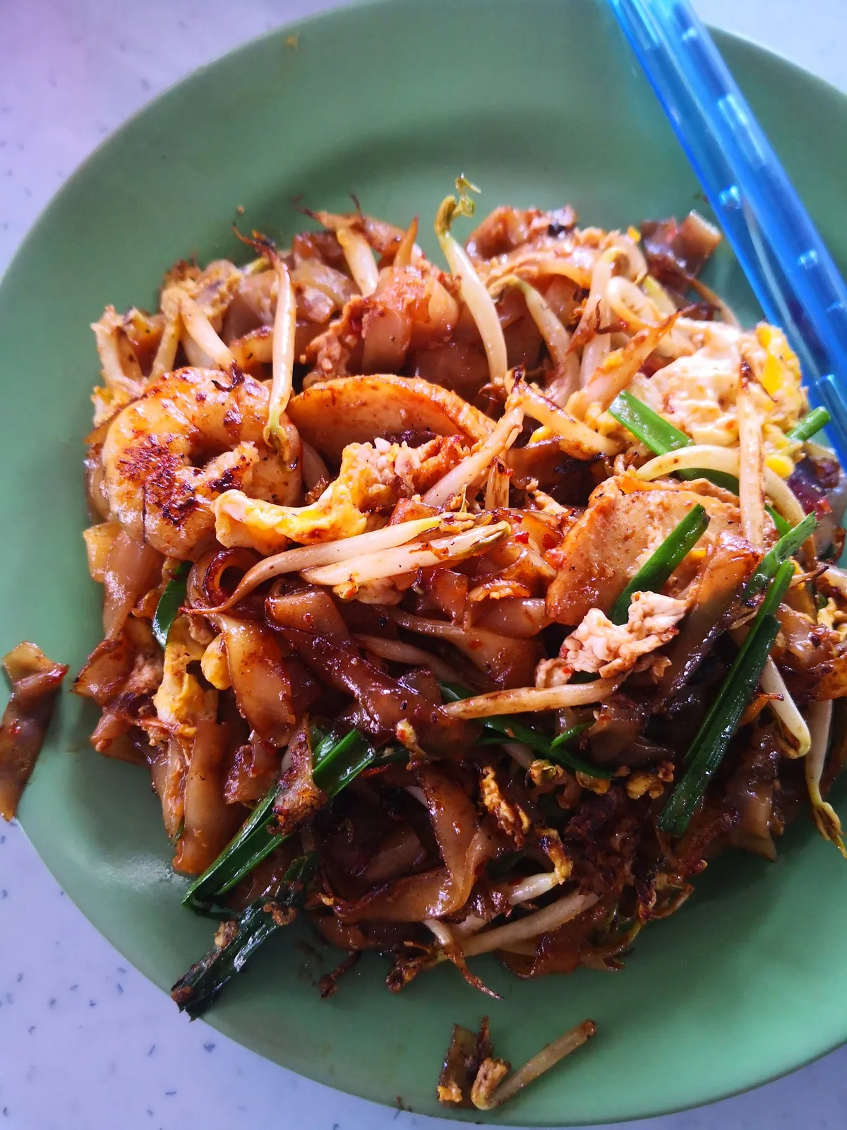 栳葉園火炭炒粿條 Char Kuey Teow — dish