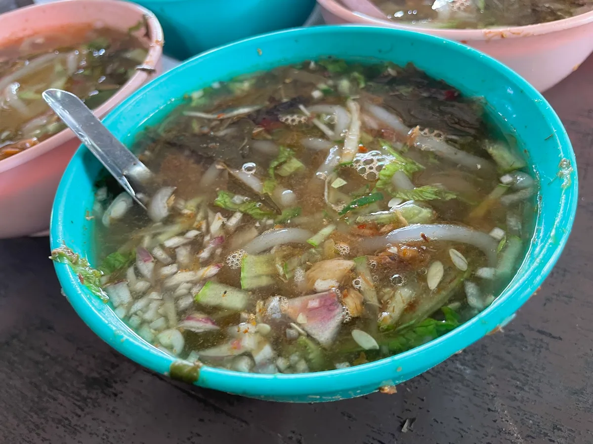 Bowl of laksa