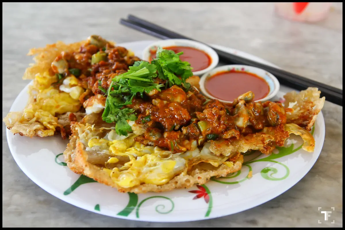 Lam Ah Kopitiam Oh Chien — signature dish