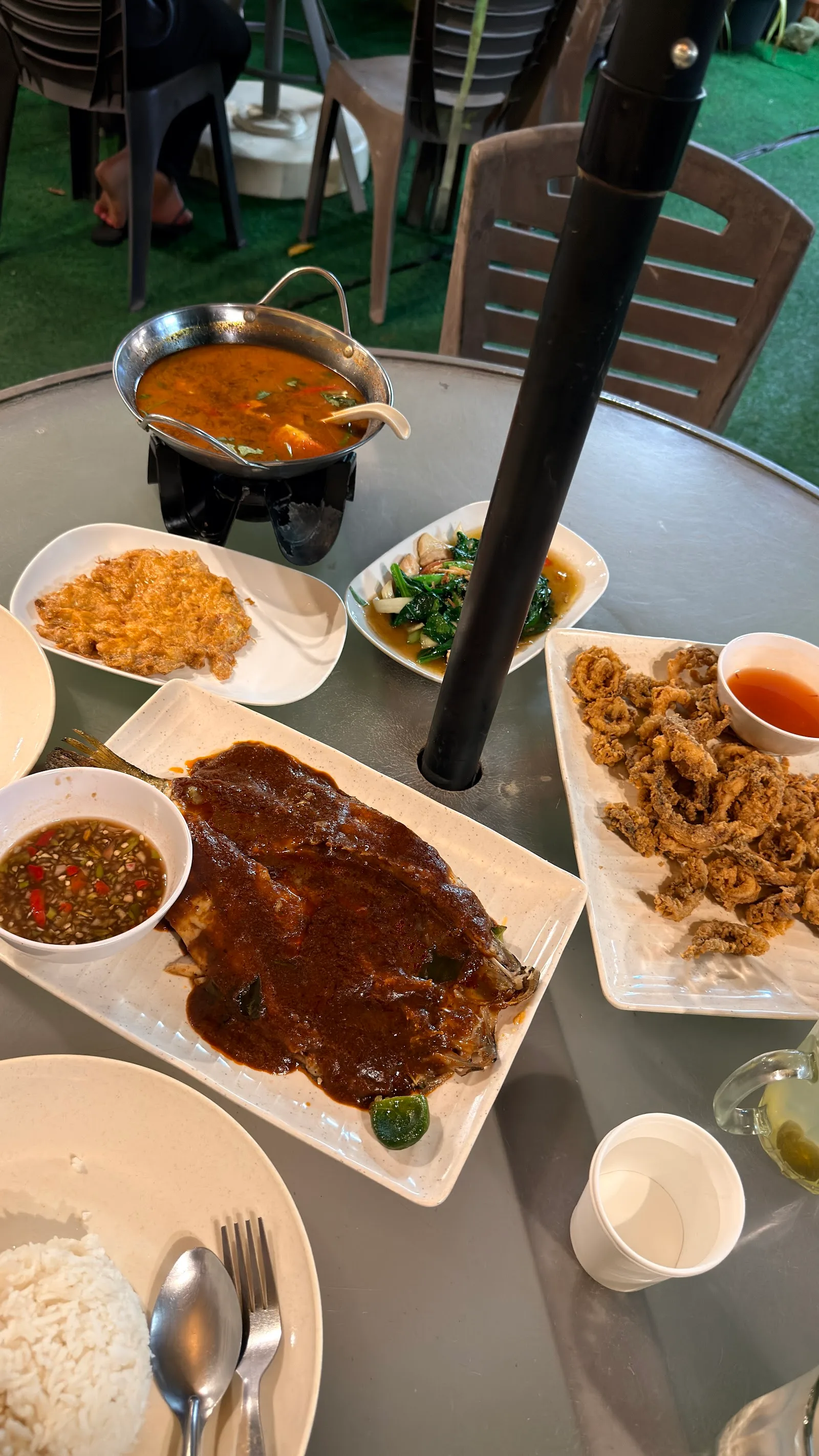 Lan's Corner Ikan Bakar — dish