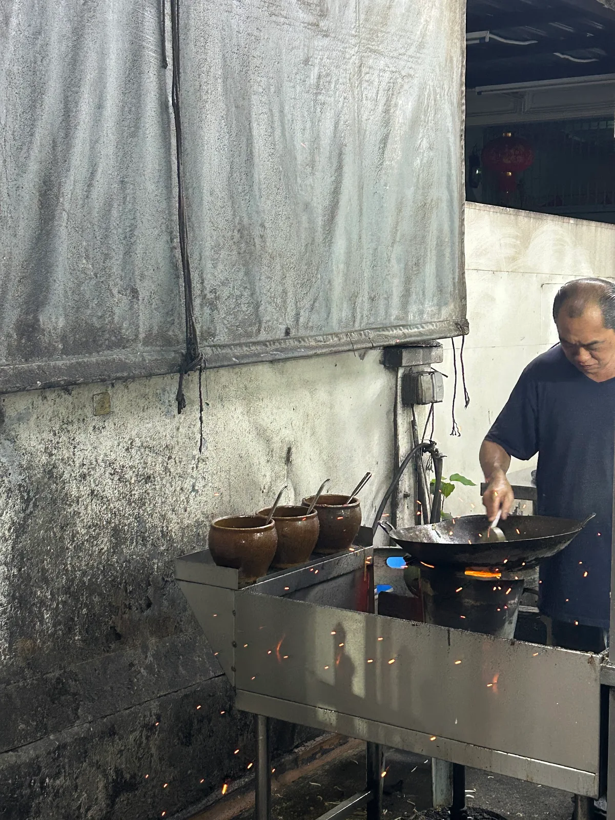 Lebuh Presgrave Charcoal Duck Egg Char Koay Teow — signature dish
