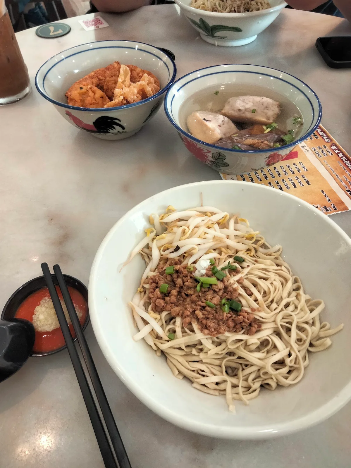Leekko Hakka Mee — signature dish