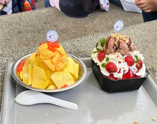Lily Penang Hill Ice Kacang — dish