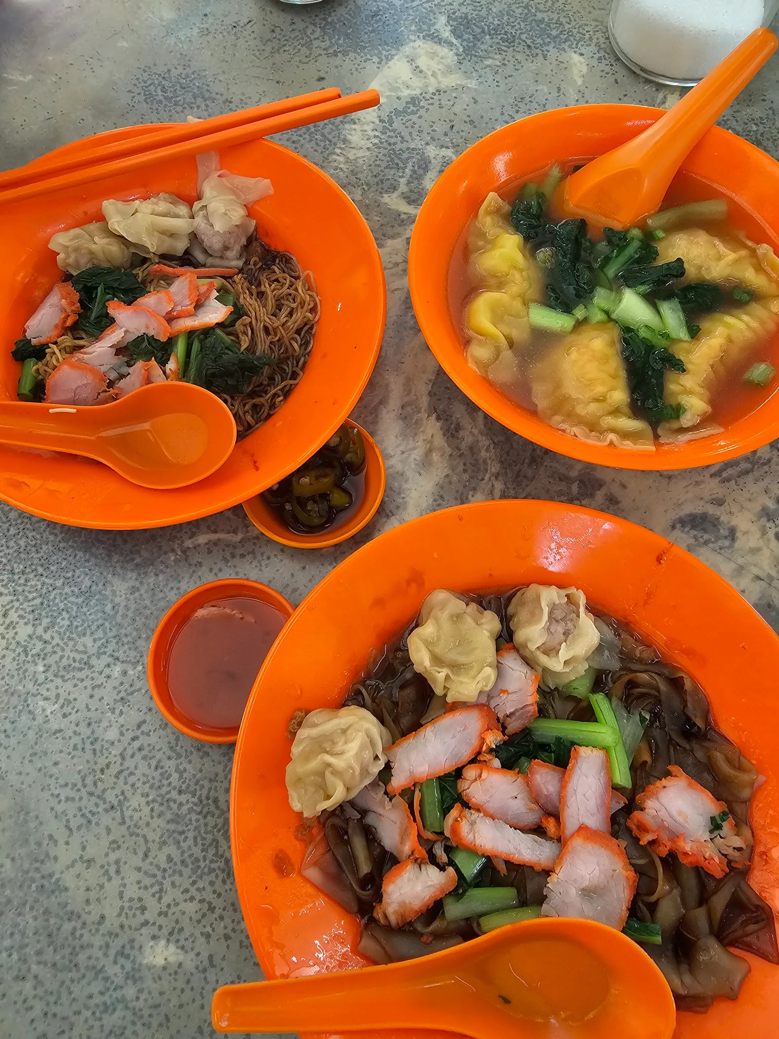 Lou Wong Wanton Mee — dish