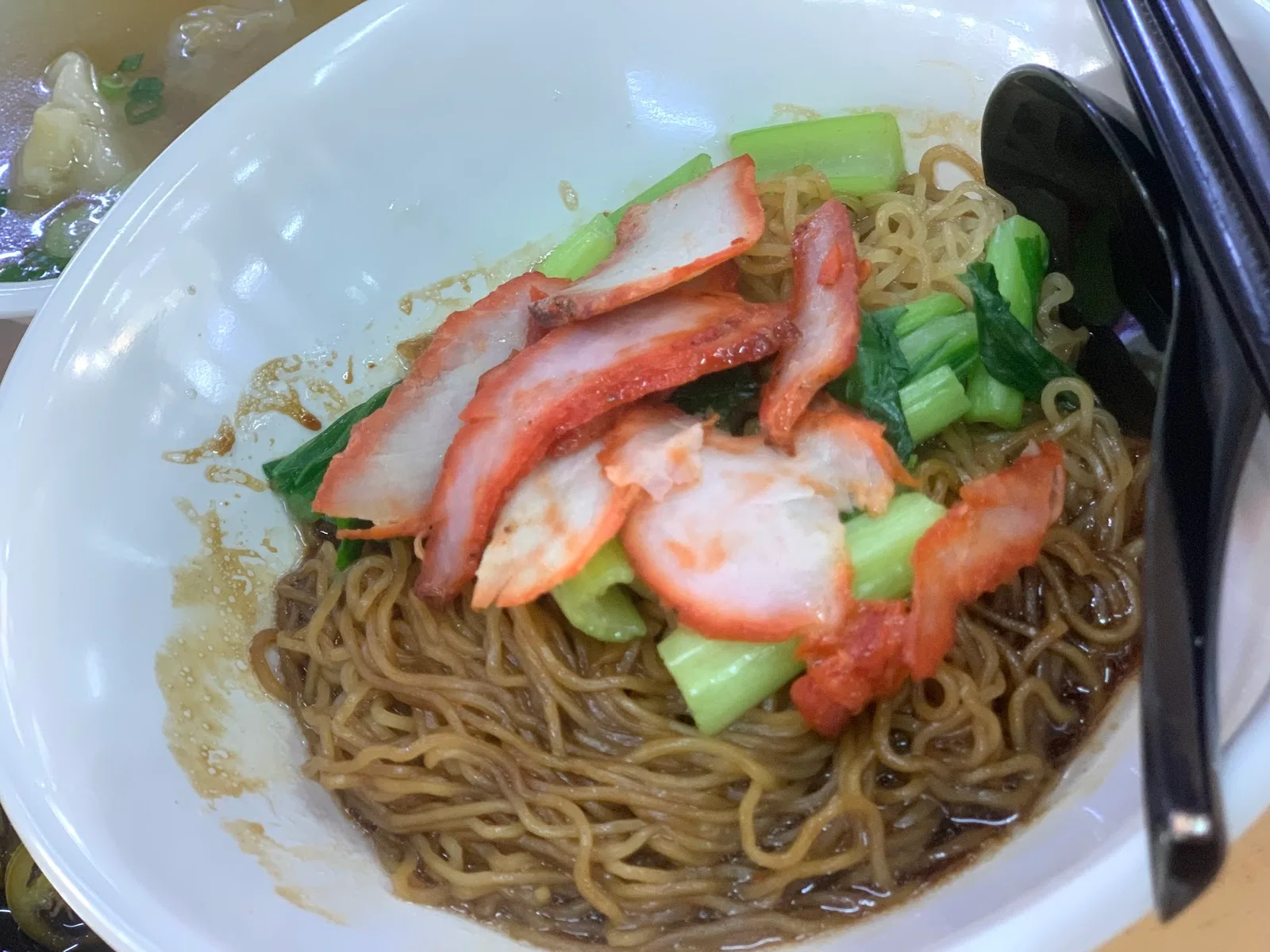 Lou Wong Wanton Mee — dish