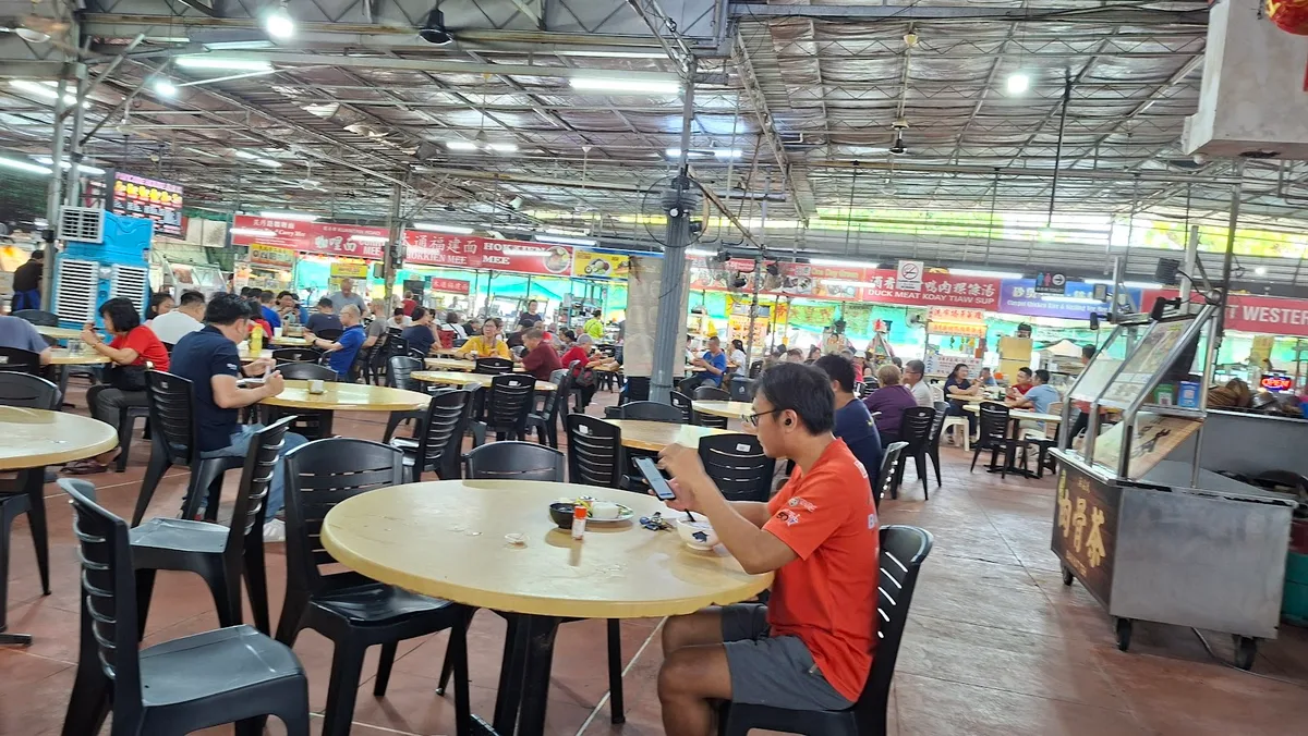 Inside The Shark food court