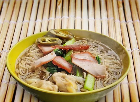 Maria's Sui Kow Wan Tan Mee — signature dish