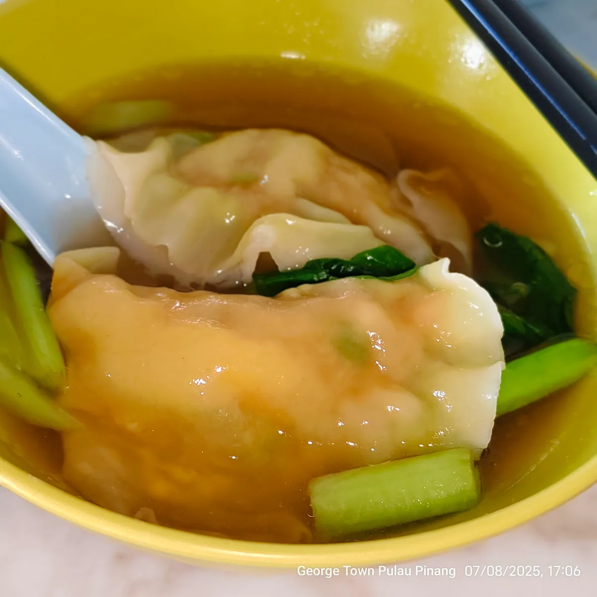 Maria's Sui Kow Wan Tan Mee — signature dish