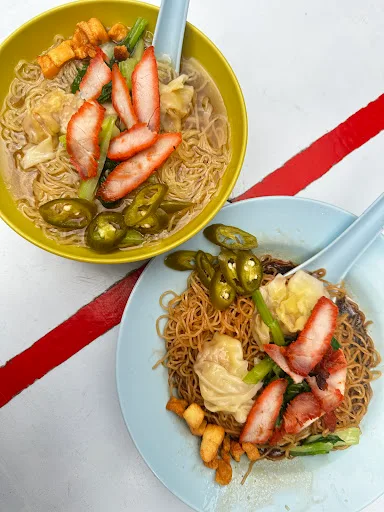 Maria's Sui Kow Wan Tan Mee — signature dish