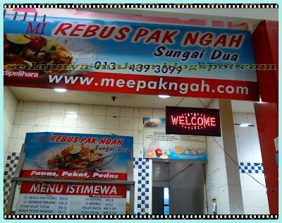 Mee Rebus Pak Ngah stall