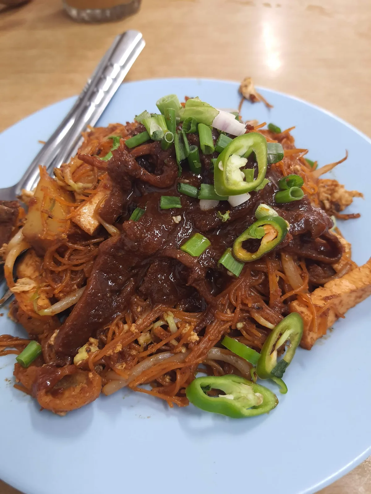 Mee Sotong Ariff — signature dish
